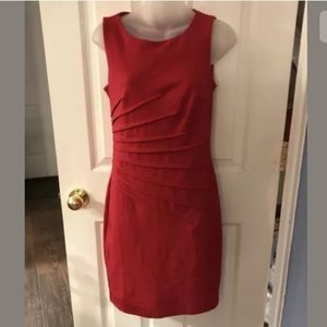Suzy Shier Sz Small Ruched Side Sleeveless Dress B30